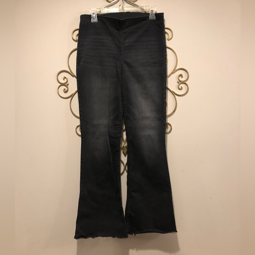High waisted jeans